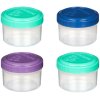 Sistema To Go Dressing 4er Set. 35 ml, Minty Teal