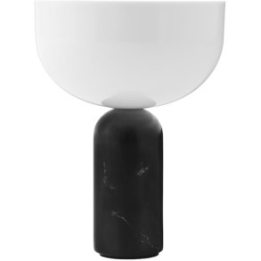 New Works Kizu Trdls Bordlampe H24 cm, Sort Marmor