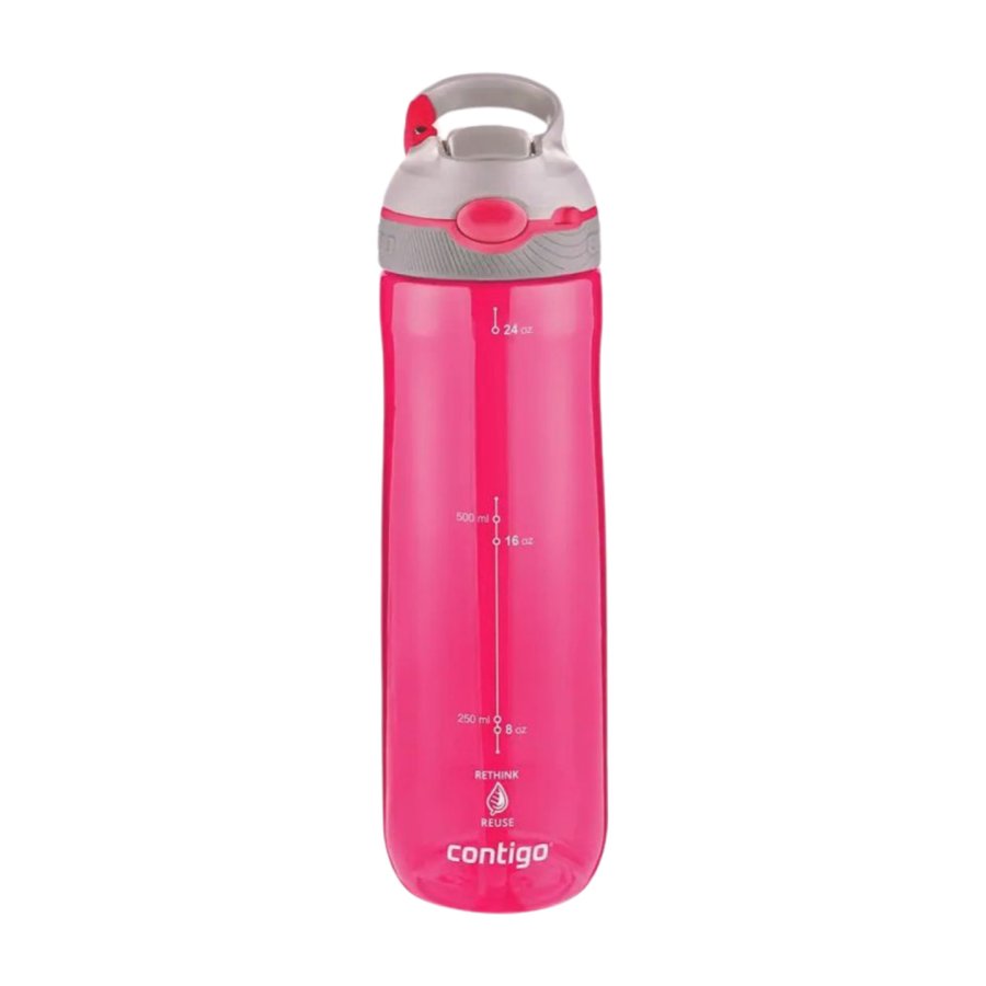 Contigo Ashland ReNew Trinkflasche mit Strohhalm 720 ml, Sangria