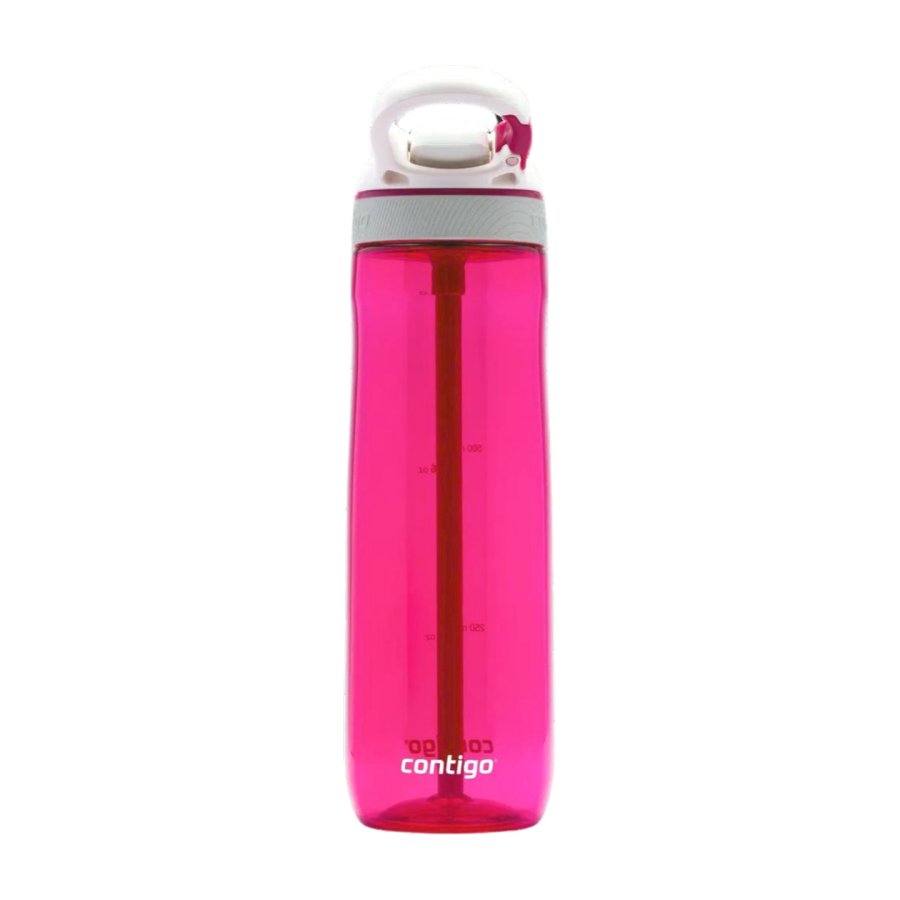 Contigo Ashland ReNew Trinkflasche mit Strohhalm 720 ml, Sangria