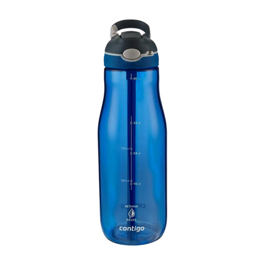 Contigo Ashland ReNew Trinkflasche mit Strohhalm 1,2 L, Monaco