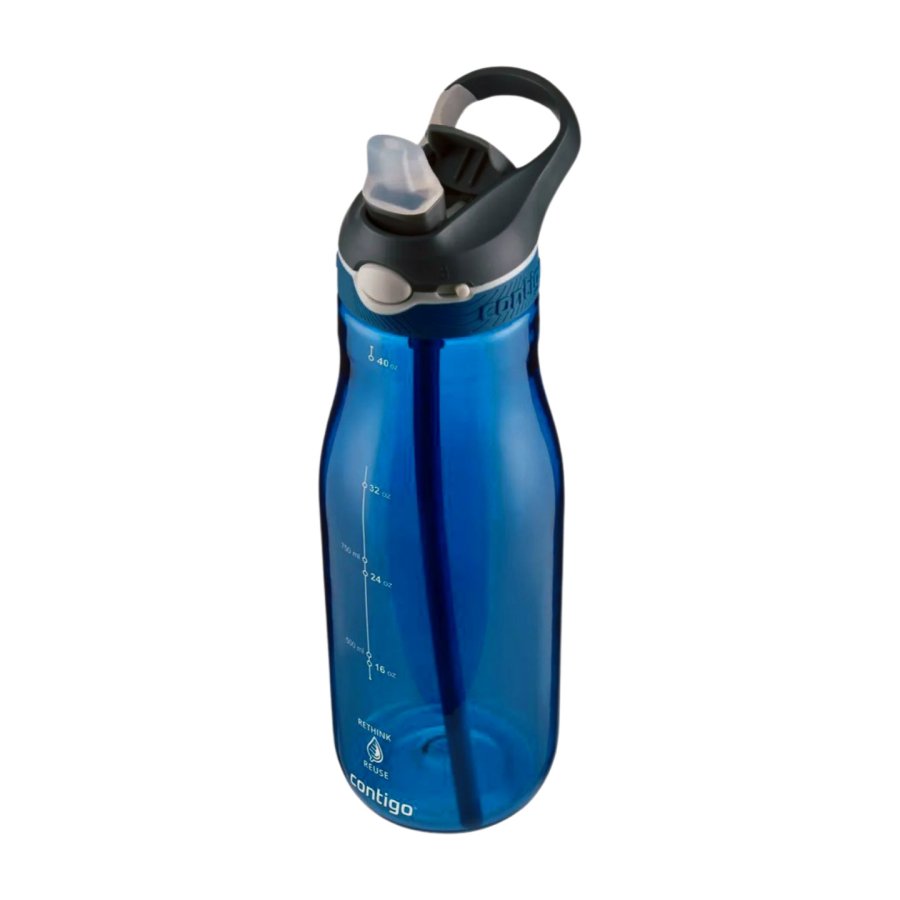 Contigo Ashland ReNew Trinkflasche mit Strohhalm 1,2 L, Monaco