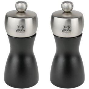 Peugeot Fidji Salt- og Peberkvrn 12 cm, Sort