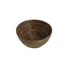 Bastian Brødkurv Rund Ø21 cm, Lys/Mørk Brun