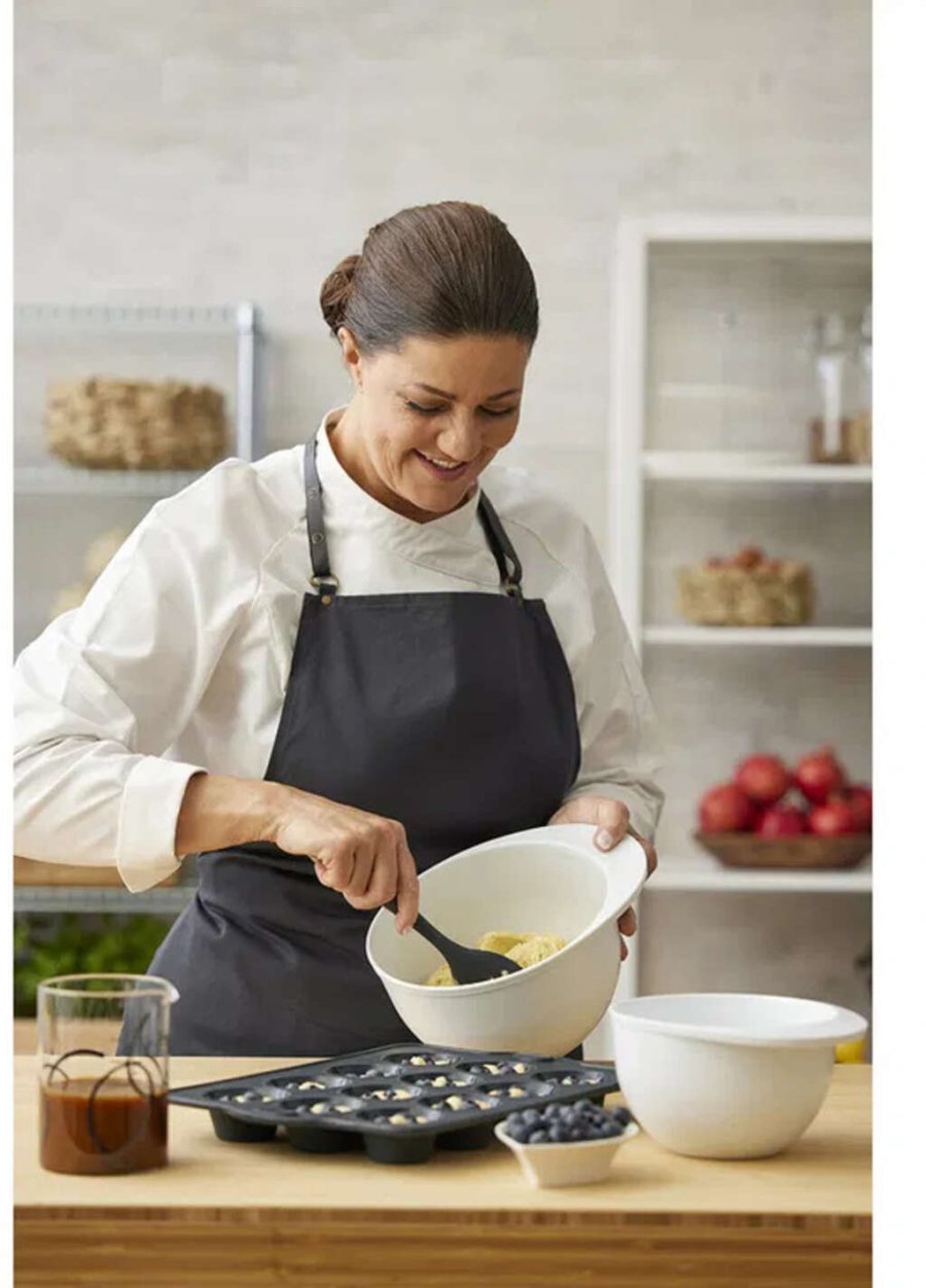 Blomsterbergs Rhrlffel 27 cm, Grau