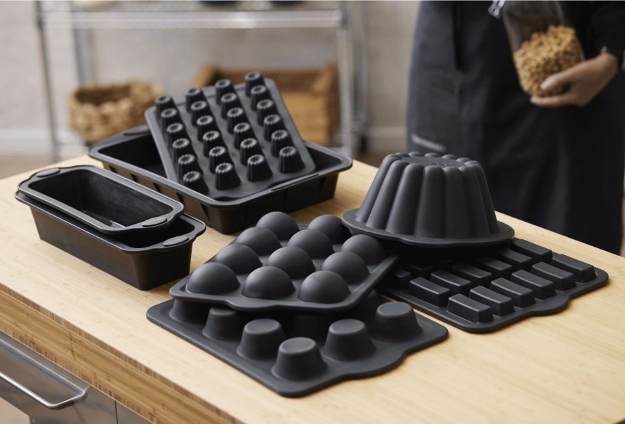 Blomsterbergs Muffinvorm voor 12 stuks, Grijs