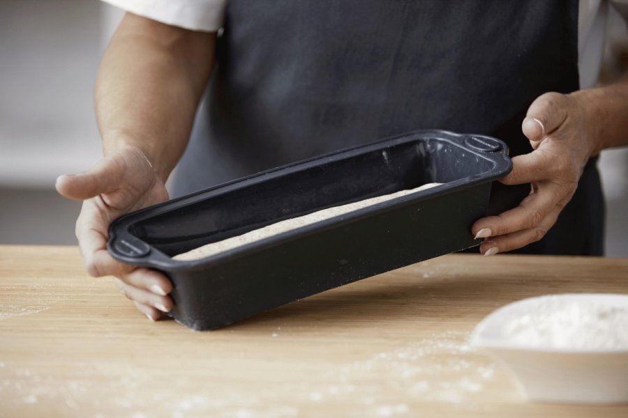 Blomsterbergs Siliconen Broodvorm 30 cm, Grijs