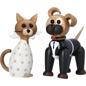 Spring Copenhagen Brudepar Happy & Lucky 12,5 cm, B�g