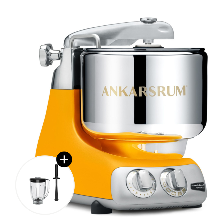 Ankarsrum Assistent Original K�kkenmaskine AKM 6230, Sunbeam Yellow 