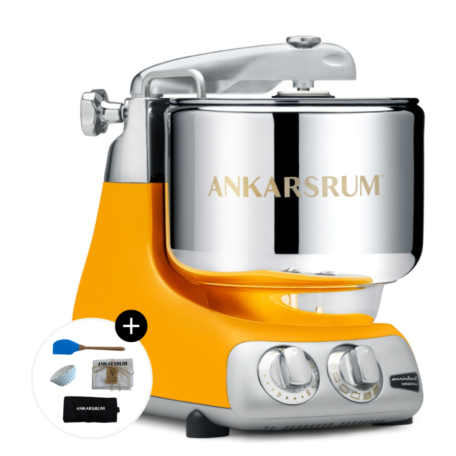 Ankarsrum Assistent Original K�kkenmaskine AKM 6230, Sunbeam Yellow