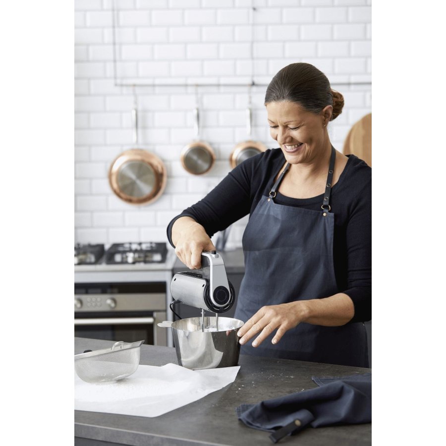 Blomsterbergs Hndmixer 350W, Sort/Stl