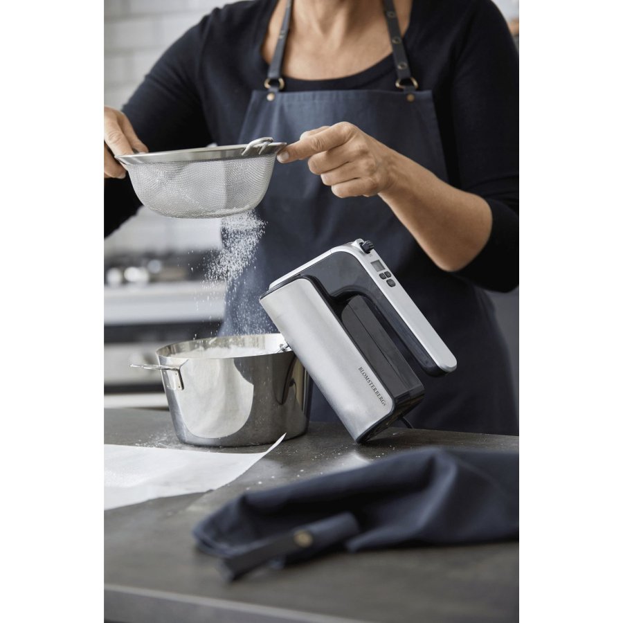 Blomsterbergs Hndmixer 350W, Sort/Stl