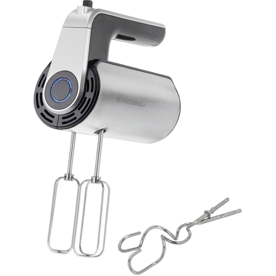 Blomsterbergs Hndmixer 350W, Sort/Stl