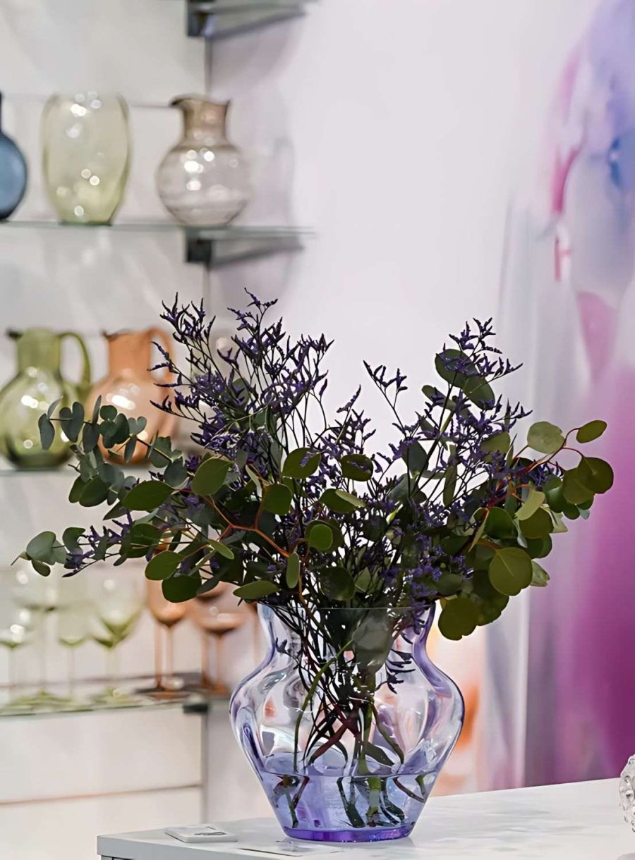 Anna von Lipa Dahlia Vase H22 cm, Lila Alex