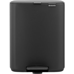 Brabantia Bo Pedalspand 12 L, Mineral Infinite Grey