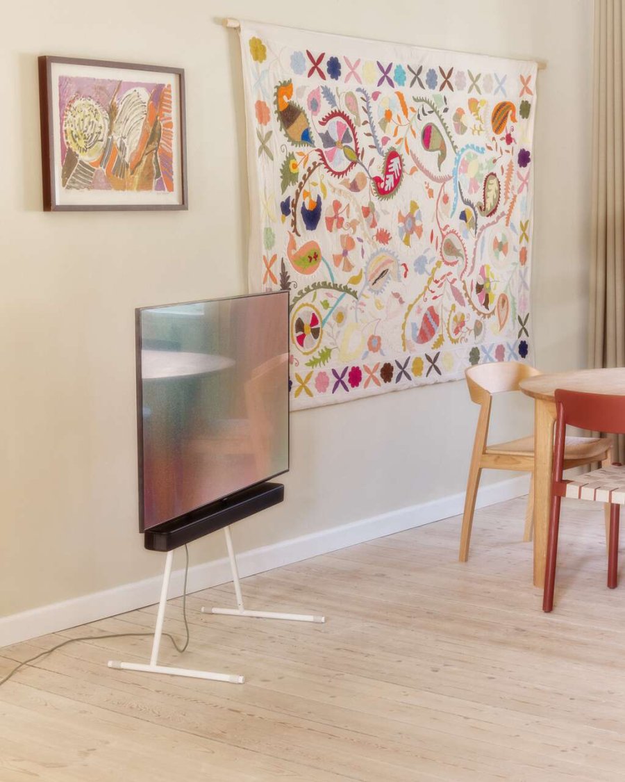 Pedestal Viva TV-Stander 102 cm, Pearl