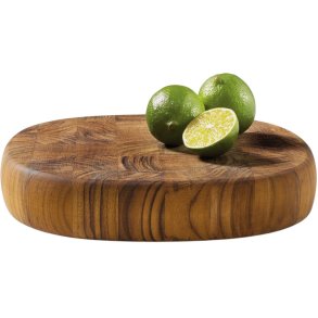 Piet Hein Supercircle Hackblock 26cm, Teak