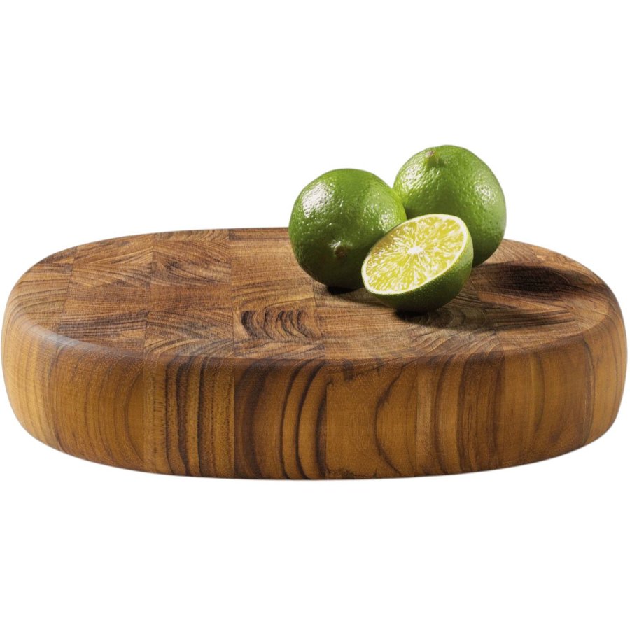 Piet Hein Supercirkel Hakkeblok 26 cm, Teak