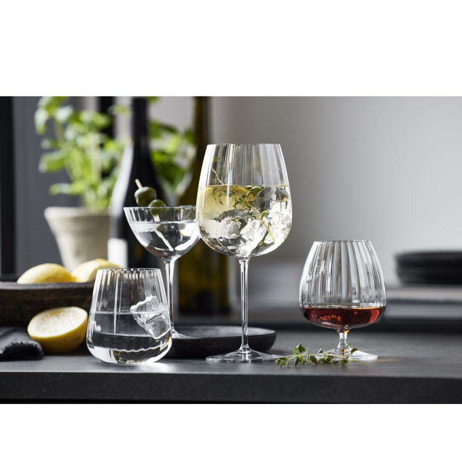 Luigi Bormioli Optica Gin & Tonic Glas Burgund 2er Set 75 cl