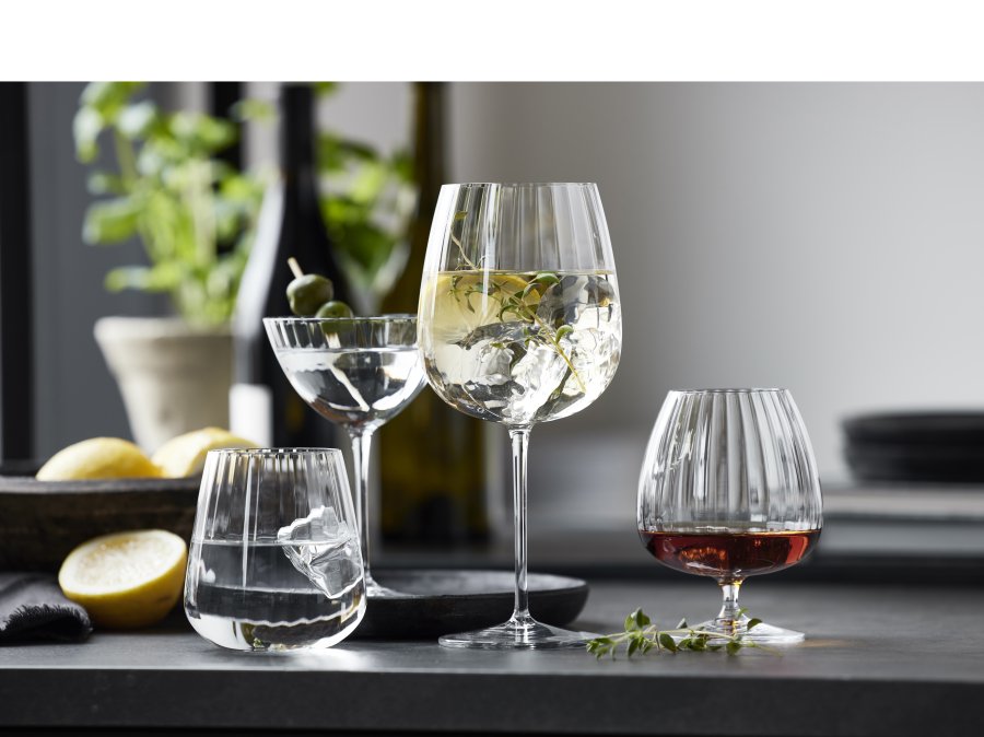 Luigi Bormioli Optica Gin & Tonic Glas Burgund 2er Set 75 cl