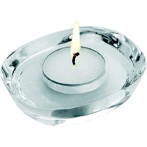 Piet Hein TeelichtKerzenhalter 2er Set H9cm, Klar