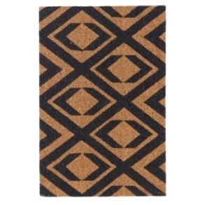 House Doctor Indi Fumatte 40x60 cm, Kokosnussfaser/Schwarz