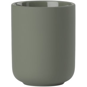Zone Denmark Ume Zahnputzbecher 10,3 cm, Olive Green