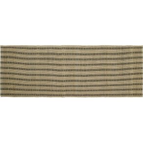 House Doctor Fica Tischlufer 28x83 cm, Schwarz/Bambus