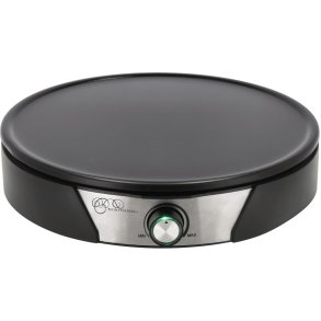 Blomsterbergs Crpe-Pfanne 38 cm, Schwarz/Stahl