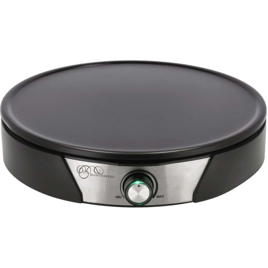 Blomsterbergs Crpepan 38 cm, Zwart/Staal