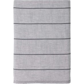 Sdahl Line Tischdecke 140x270 cm, Light Grey/Ash