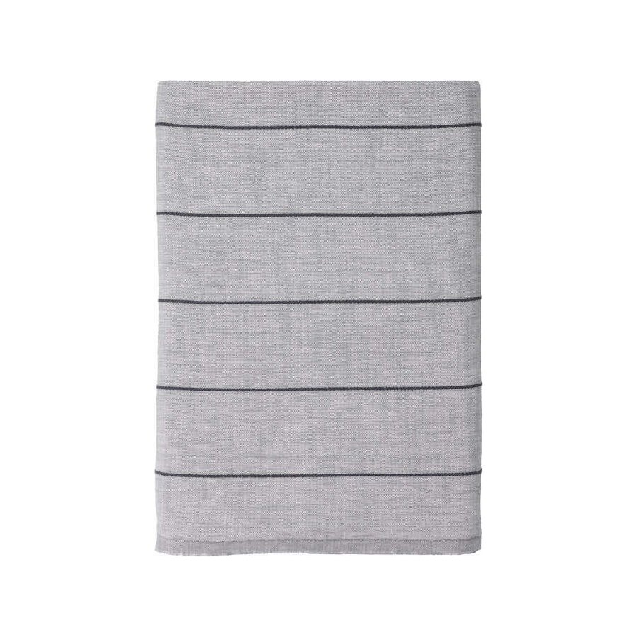 Sdahl Line Tischdecke 140x320 cm, Light Grey/Ash