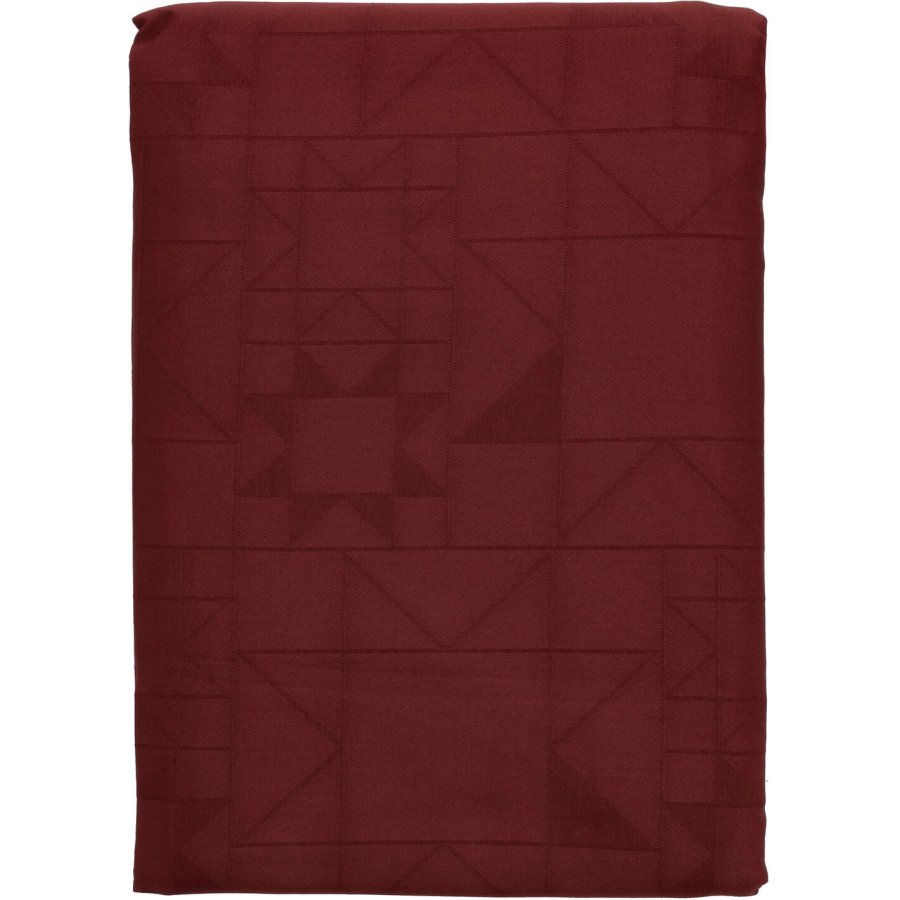 Södahl Star Damask Tischdecke 140x220 cm, Rot