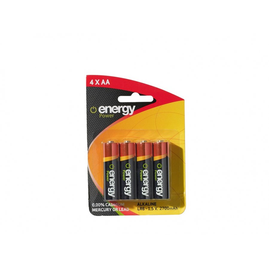 Energy Power batteri 4xAA alkaline