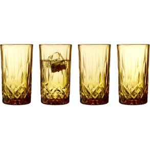 Lyngby Glas Sorrento Highballglas 4 stk. 38 cl, Rav