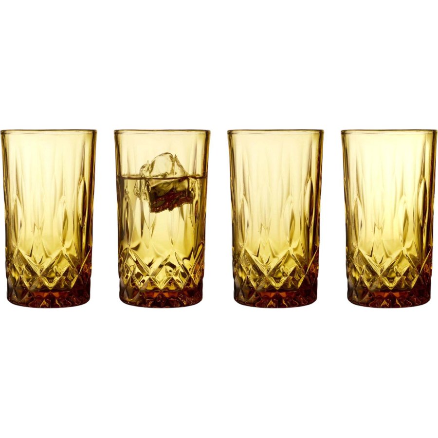 Lyngby Glas Sorrento Highballglas 4 stk. 38 cl, Rav