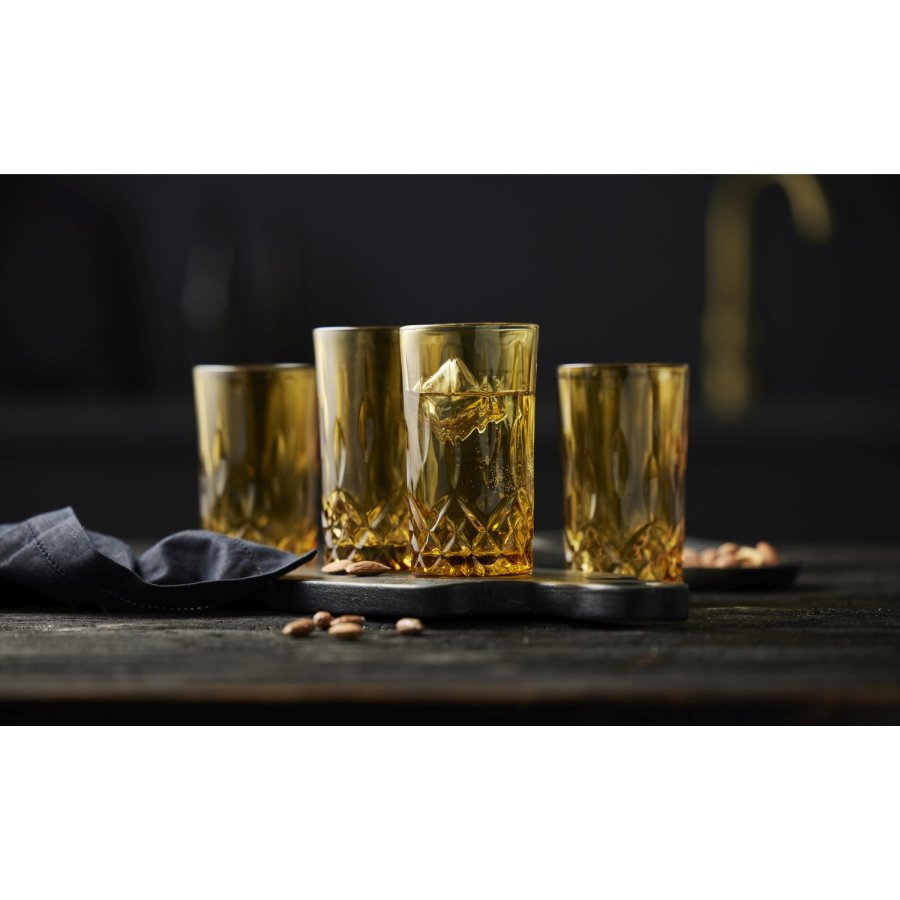 Lyngby Glas Sorrento Highballglas 4 stk. 38 cl, Rav