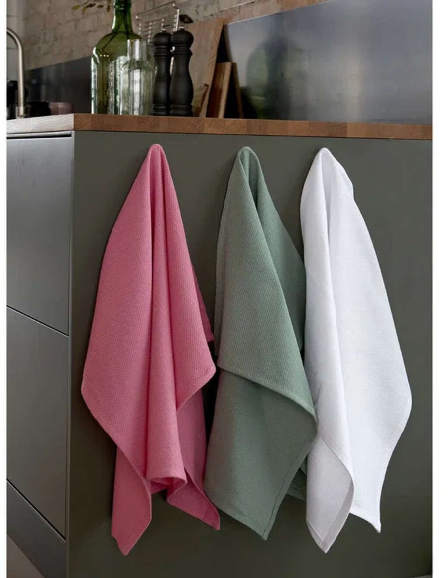 Bastian Diamond Geschirrtuch 50x70 cm, Wei