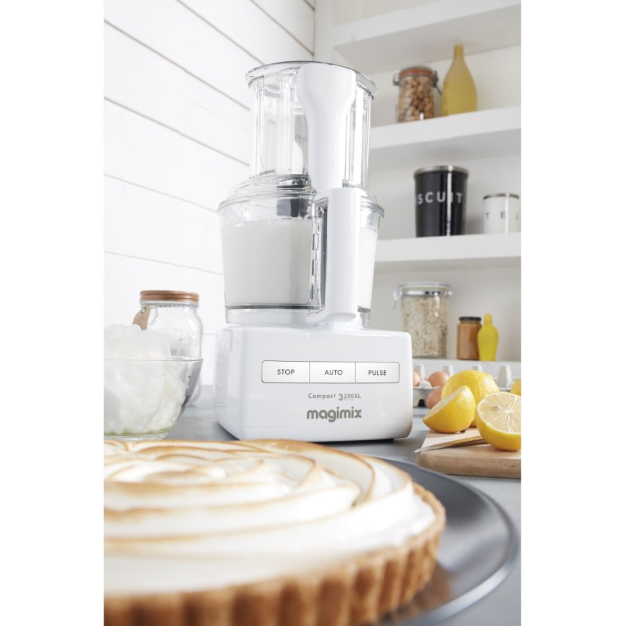 Magimix Foodprocessor CS 3200 XL 650W, Hvid