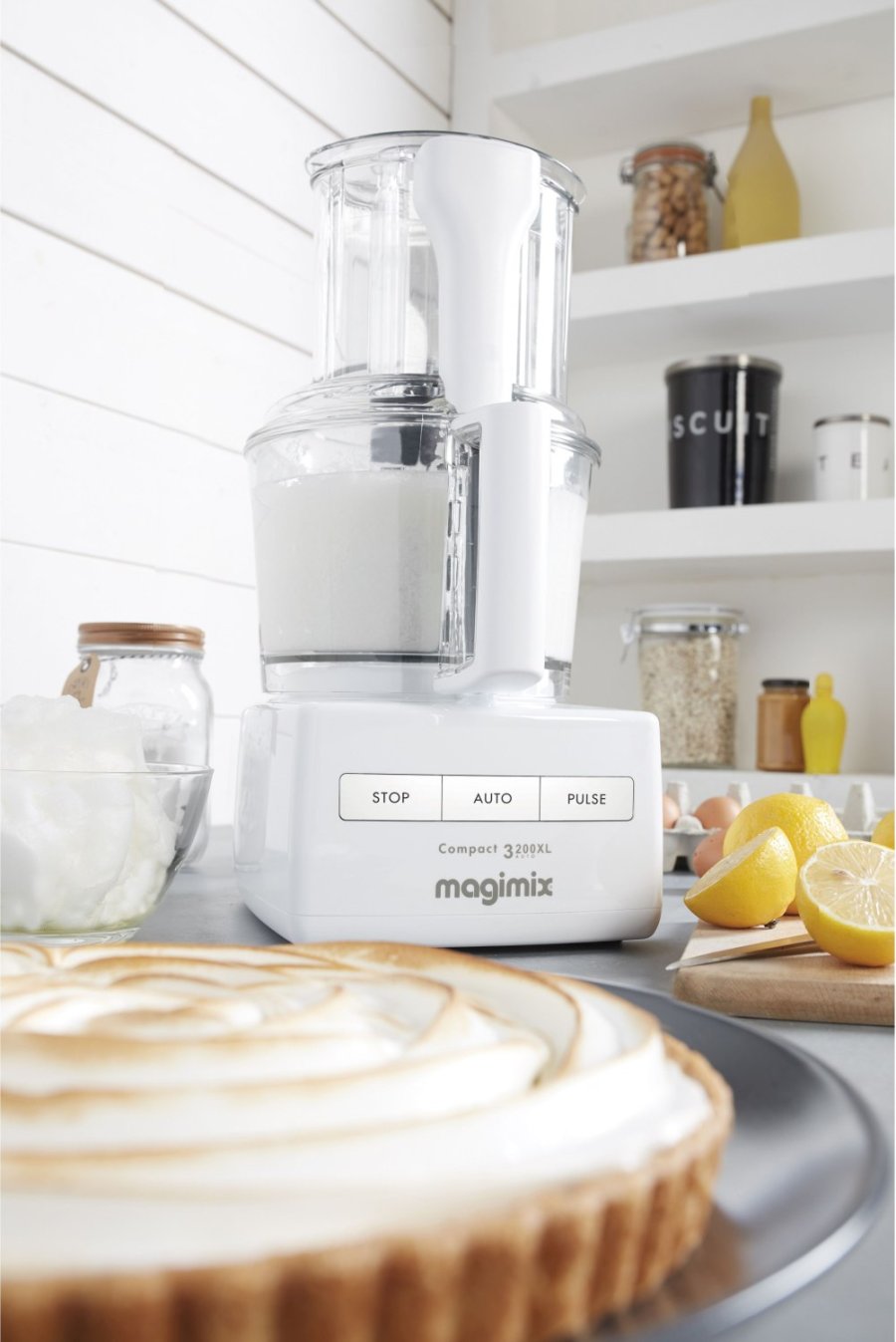 Magimix Foodprocessor CS 3200 XL 650W, Hvid