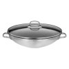 Rösle Style Wok Non-stick m. Glaslg 36 cm