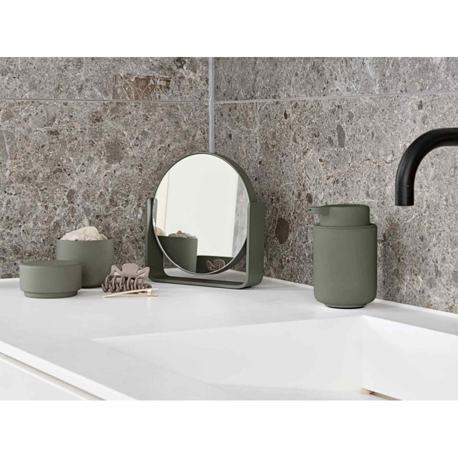 Zone Denmark Ume Spiegel 19x19,5 cm, Olive Green
