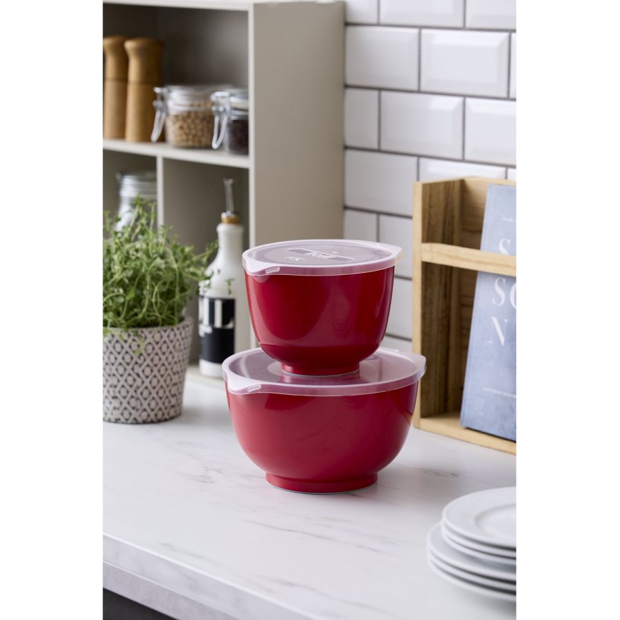 Rosti Margrethe Rhrschssel-Set 4-teilig, Rot