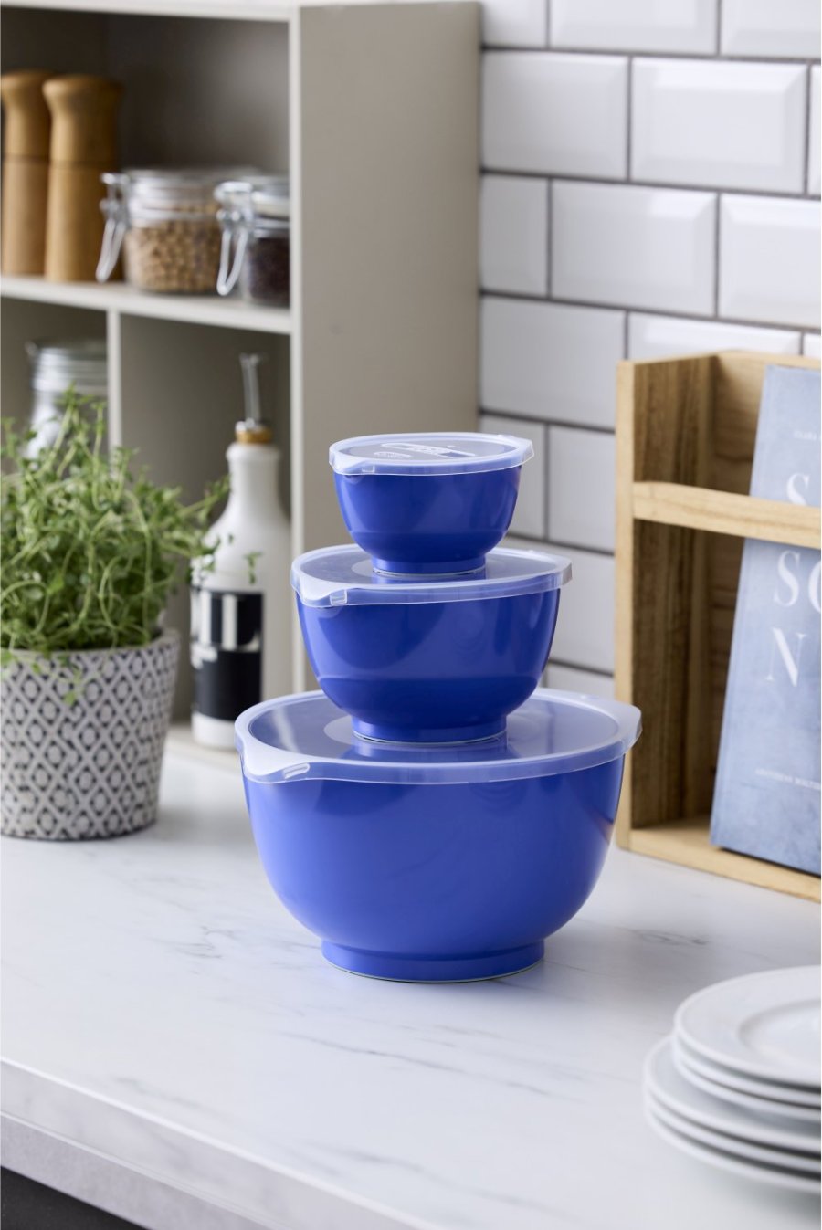 Rosti Margrethe Rresklest 6 Dele, Electric Blue