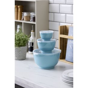 Rosti Margrethe Røreskålesæt 6 Dele, Nordic Green