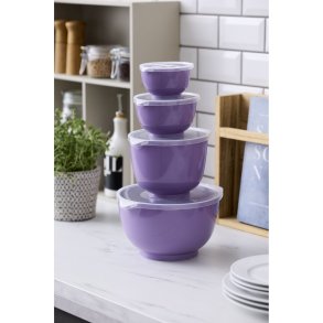 Rosti Margrethe Røreskålesæt 8 Dele, Lavender