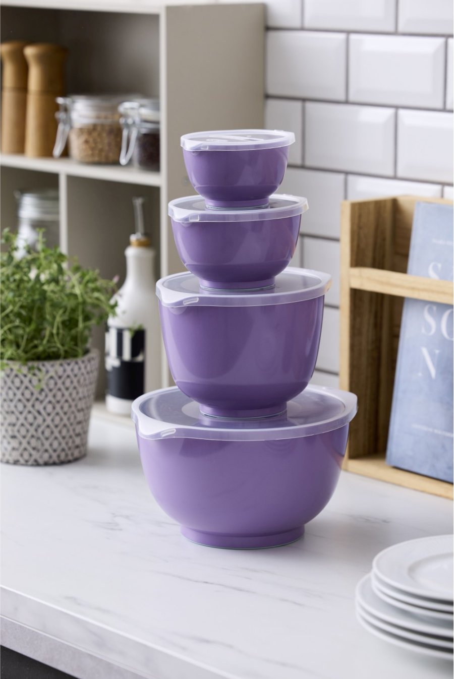 Rosti Margrethe Rhrschssel-Set 8-teilig, Lavendel