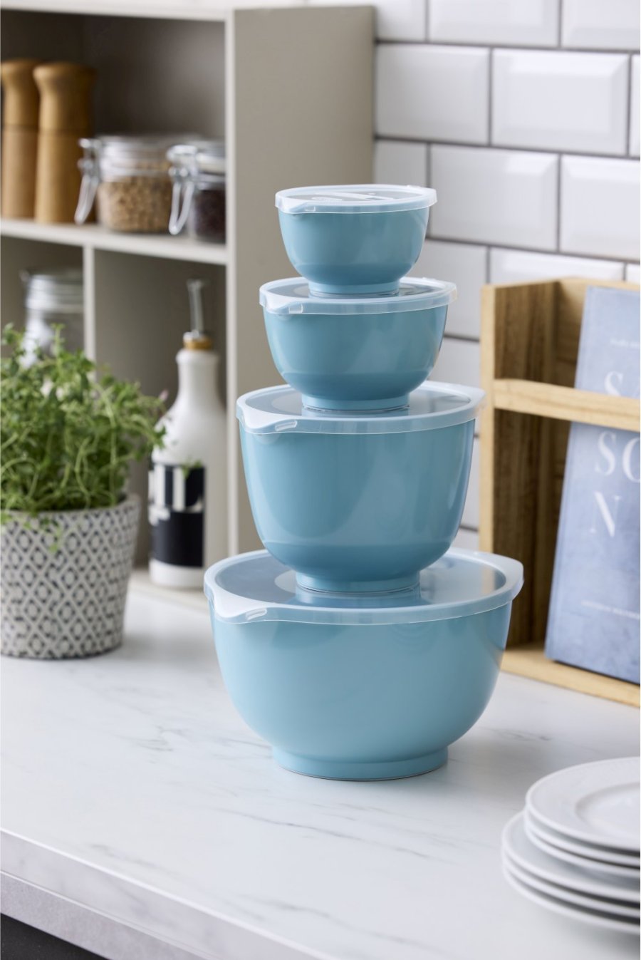 Rosti Margrethe Rhrschssel-Set 8-teilig, Nordic Green