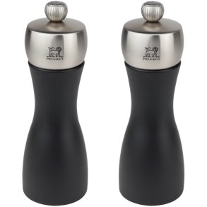 Peugeot Fidji Salt- og Peberkvrnst 15 cm, Sort/Stl