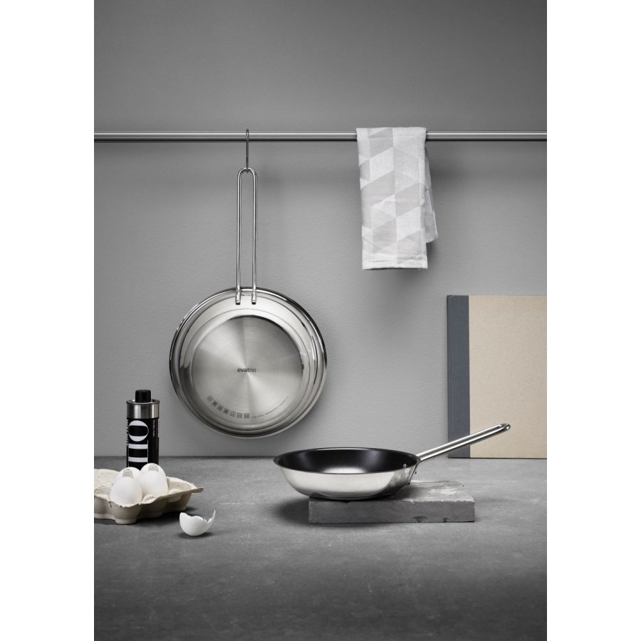 Eva Trio Stegepande Induction Heat Control m. Slip-Let 28 cm, Stl
